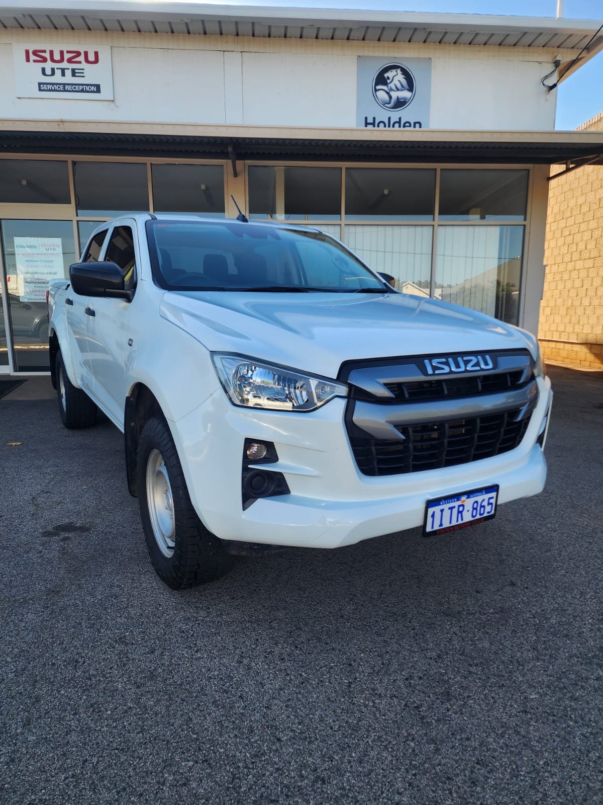 2022 Isuzu D-MAX SX MY22 White