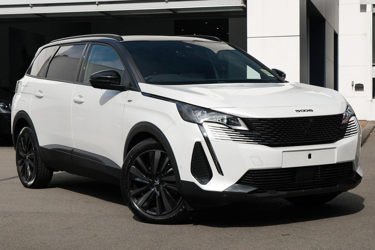 2023 Peugeot 5008 GT Sport P87 MY23 Pearl White