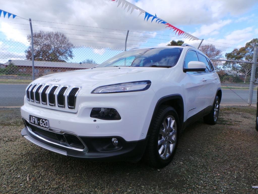 2015 Jeep Cherokee Limited KL MY15 4X4 On Demand For Sale in Kyabram, VIC (Bright White