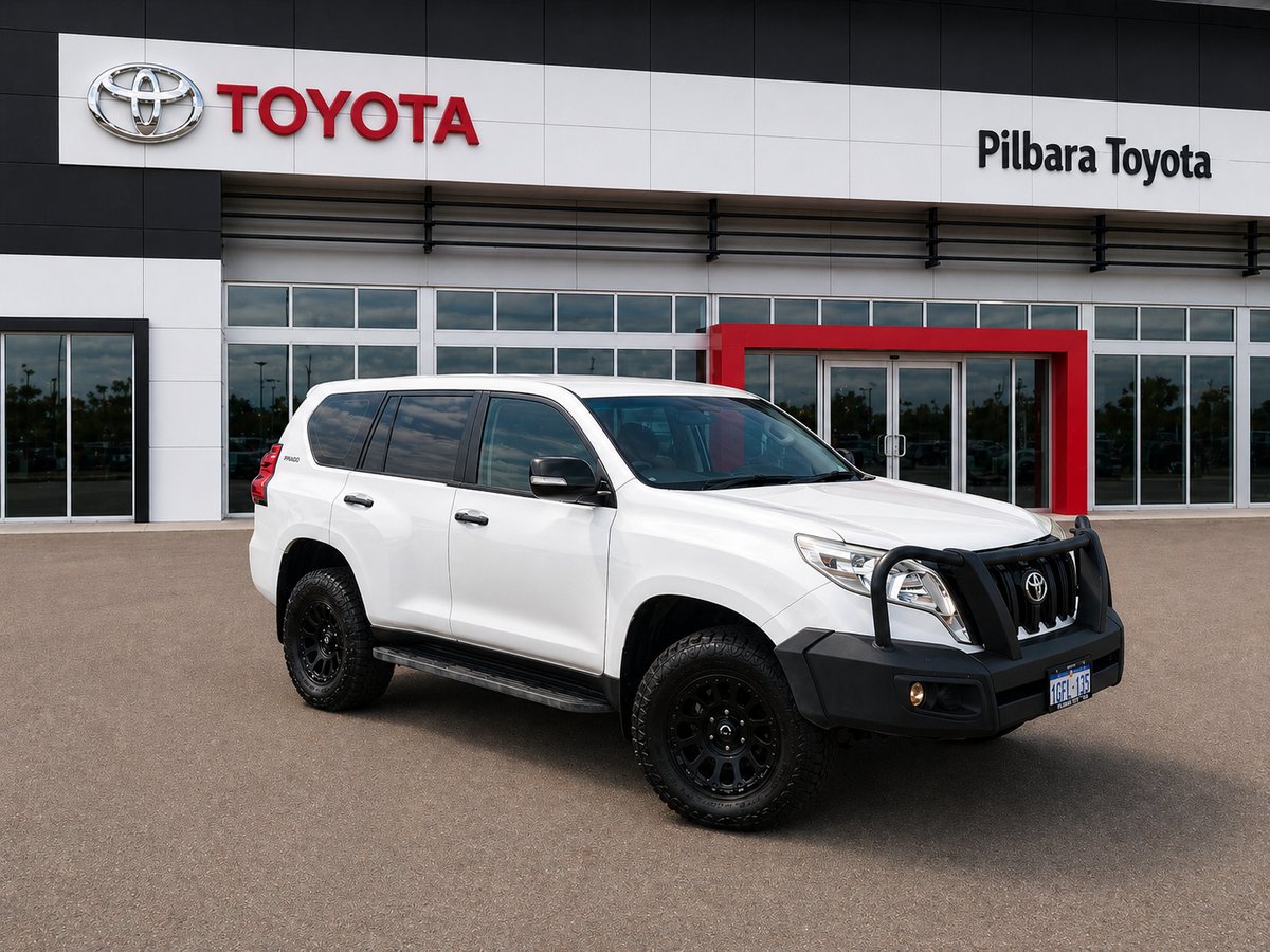 2016 Toyota Prado GX White