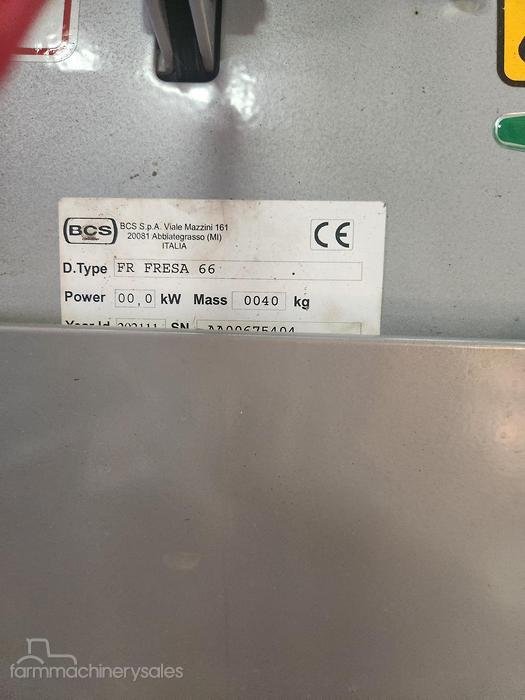 2024 Pasquali Sb38 Rotaty Hoe image 7