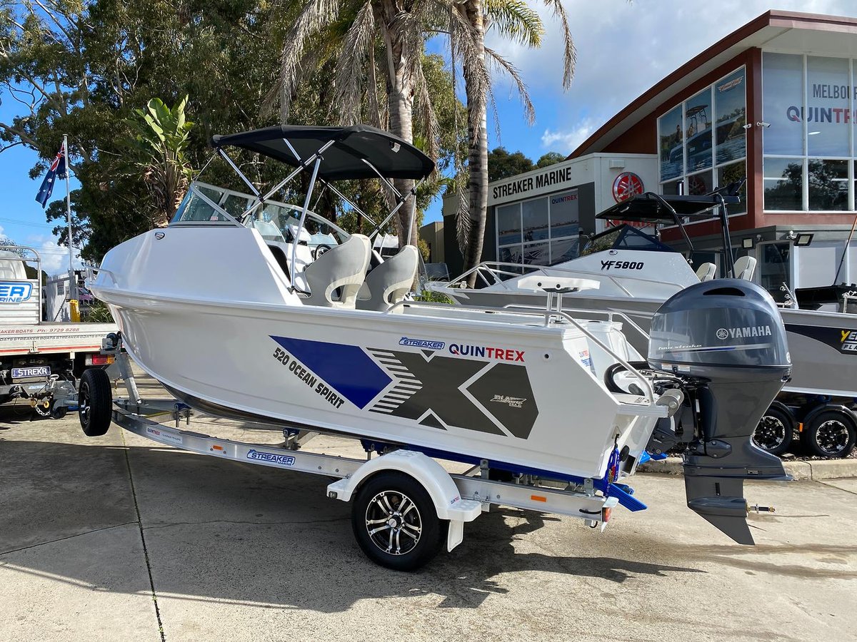 2024 Quintrex 520 Ocean Spirit For Sale in Wantirna Streaker Marine