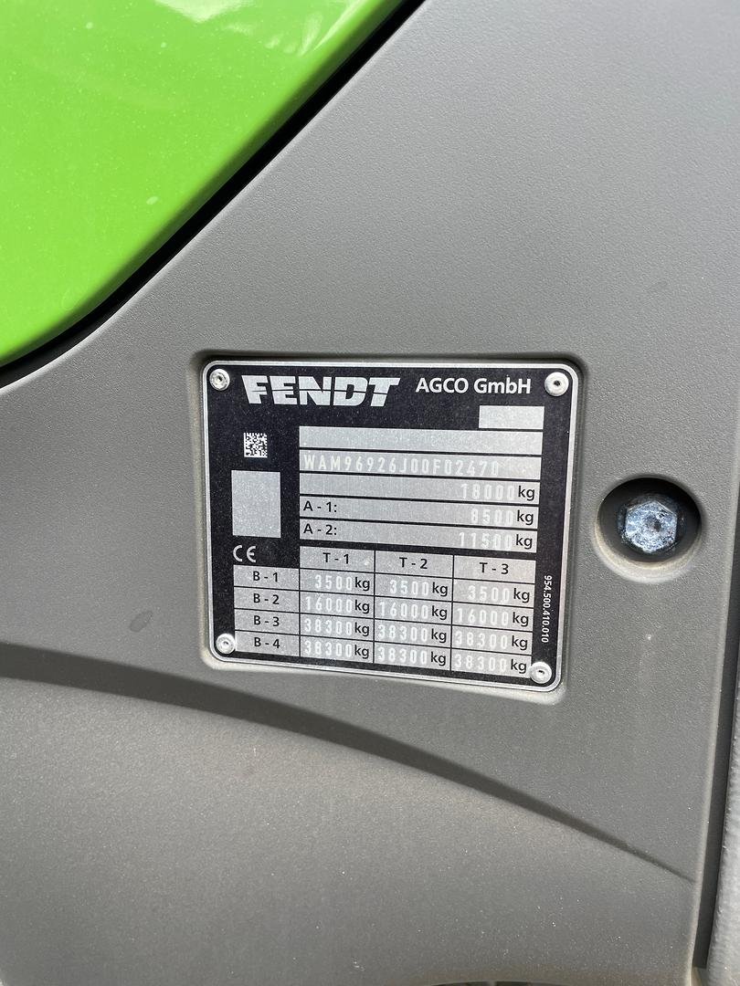 2024 Fendt 933 Gen7 Tractor image 6
