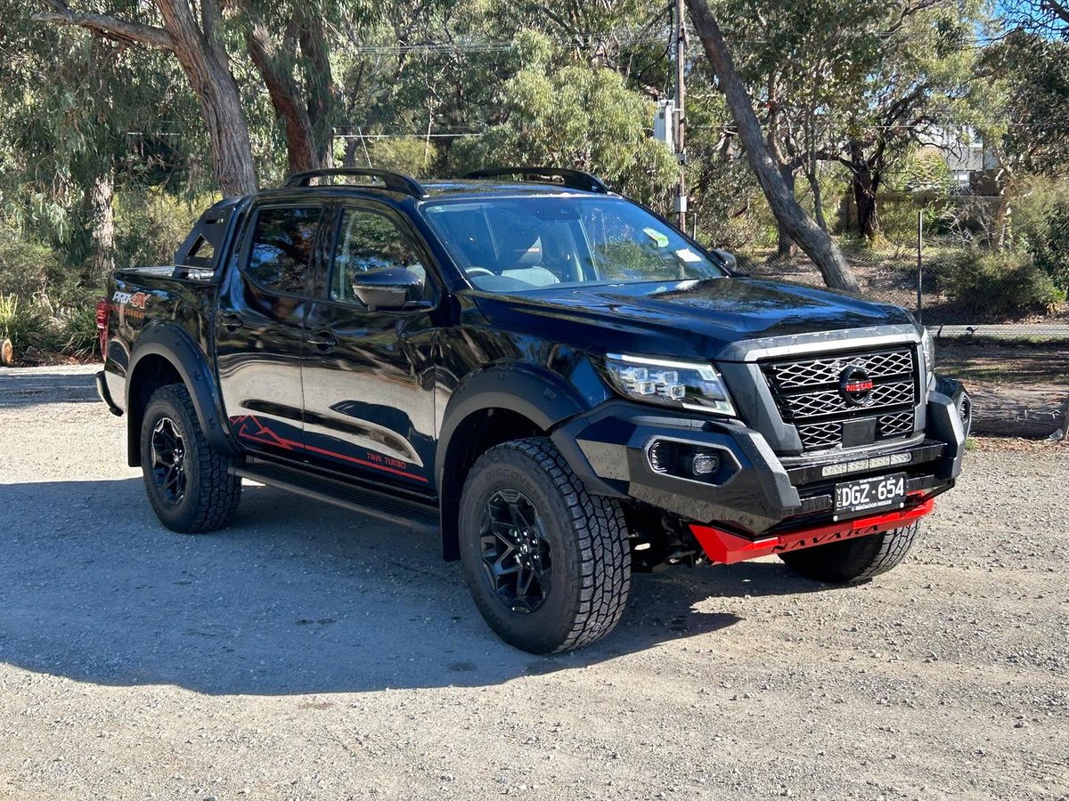 2024 Nissan Navara PRO-4X Warrior D23 MY24 4X4 Dual Range Black Star
