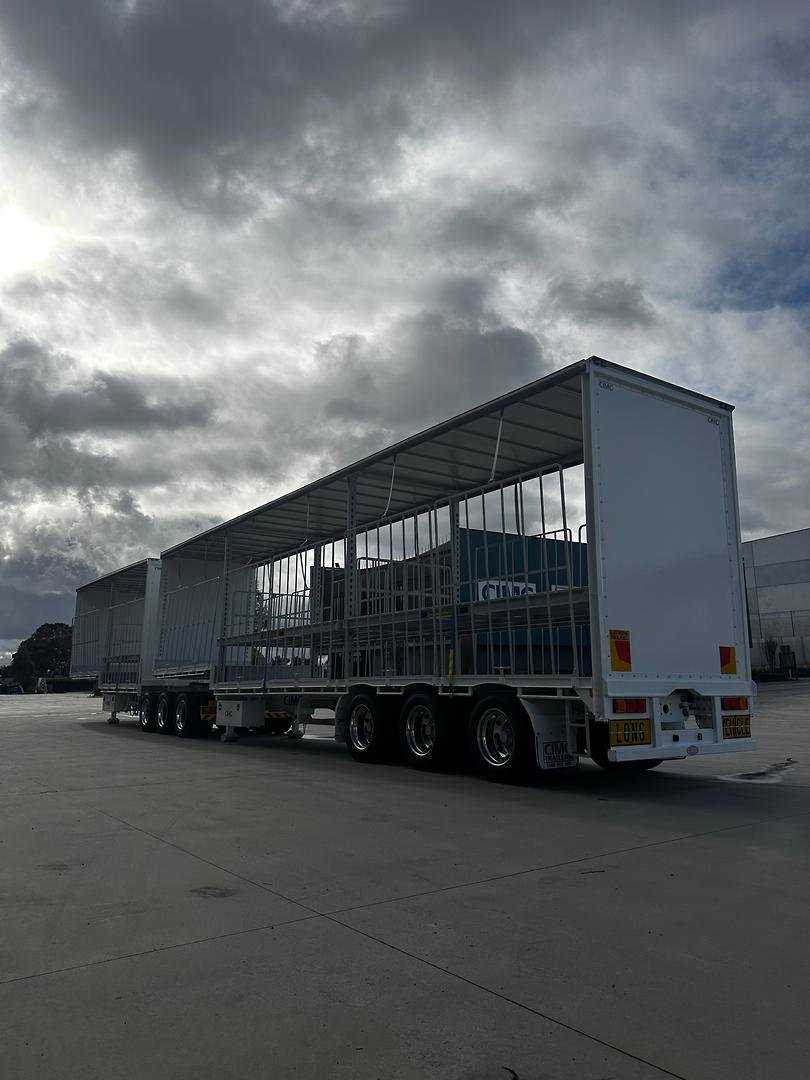 2025 Cimc 34 Pallet Drop Deck Curtainsider Combination image 16