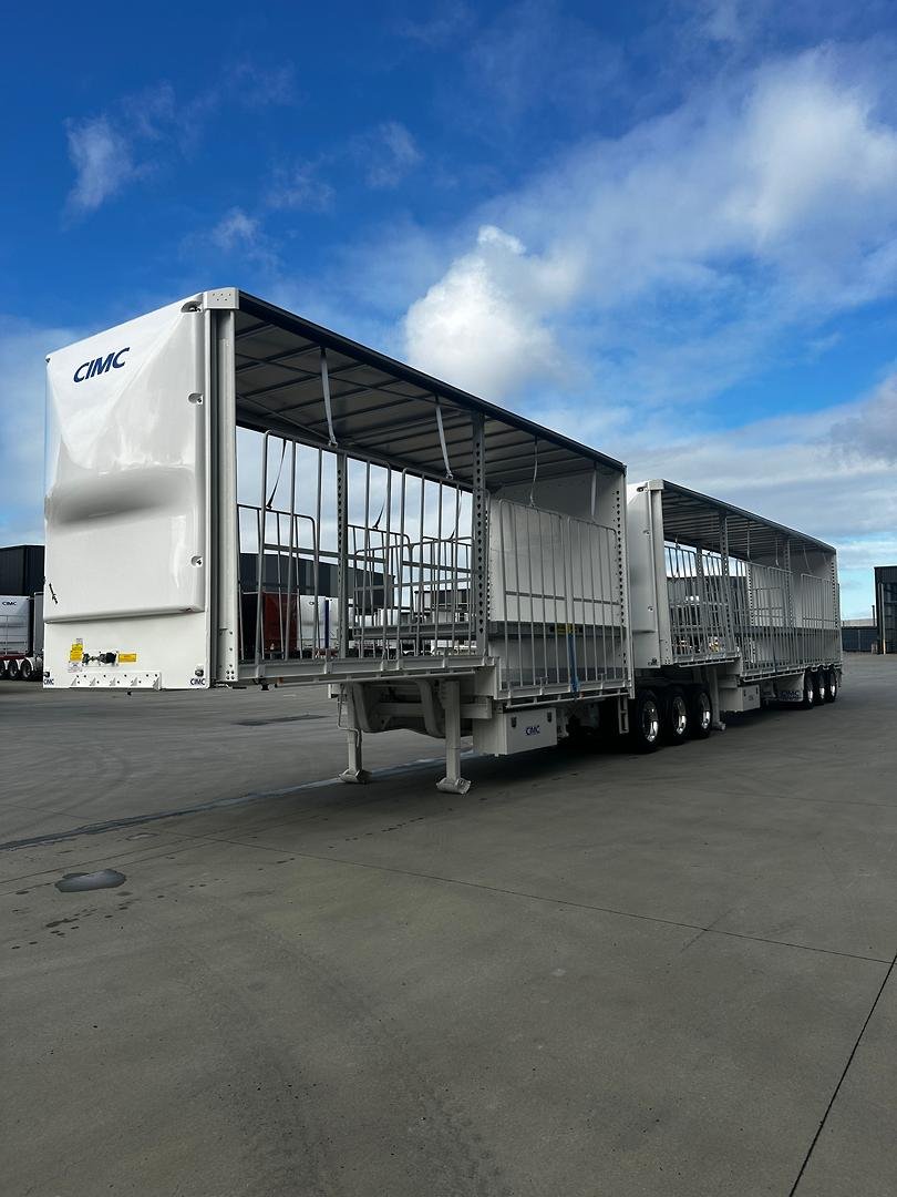 2025 Cimc 34 Pallet Drop Deck Curtainsider Combination image 10
