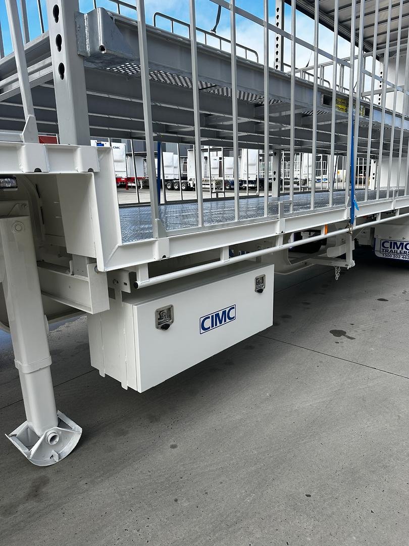 2025 Cimc 34 Pallet Drop Deck Curtainsider Combination image 3