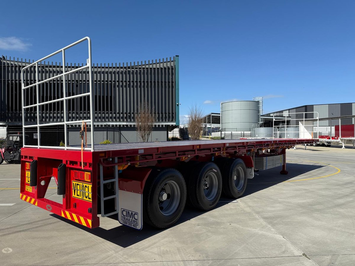 2026 CIMC 45' Flat Top With Twist Locks image 12
