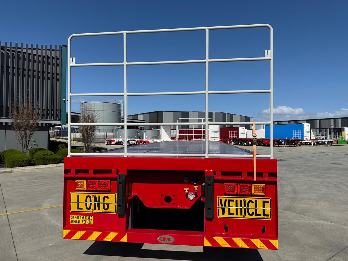 2026 CIMC 45' Flat Top With Twist Locks image 13