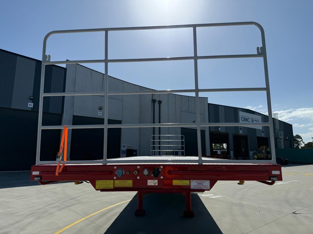 2026 CIMC 45' Flat Top With Twist Locks image 8