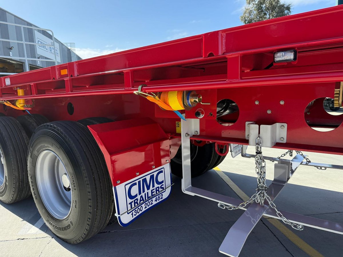 2026 CIMC 45' Flat Top With Twist Locks image 11