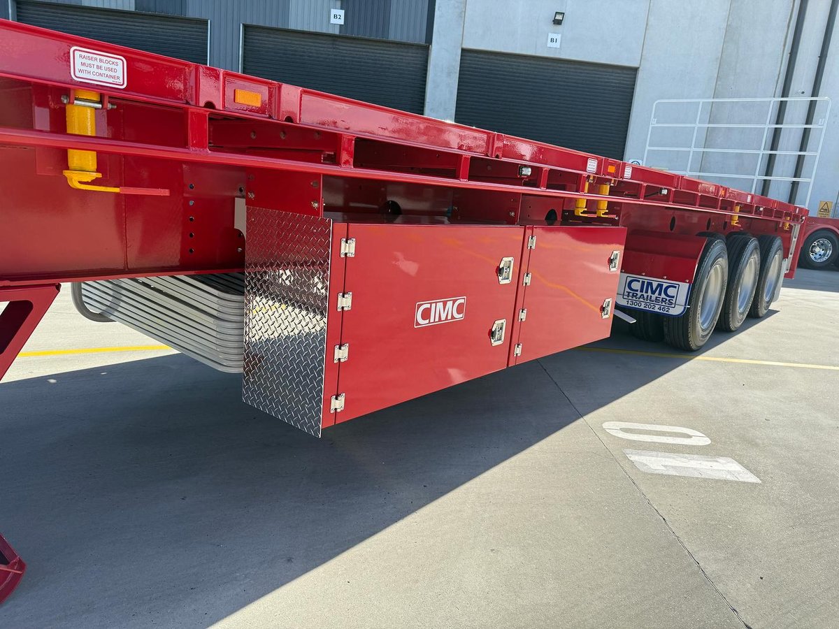 2026 CIMC 45' Flat Top With Twist Locks image 17