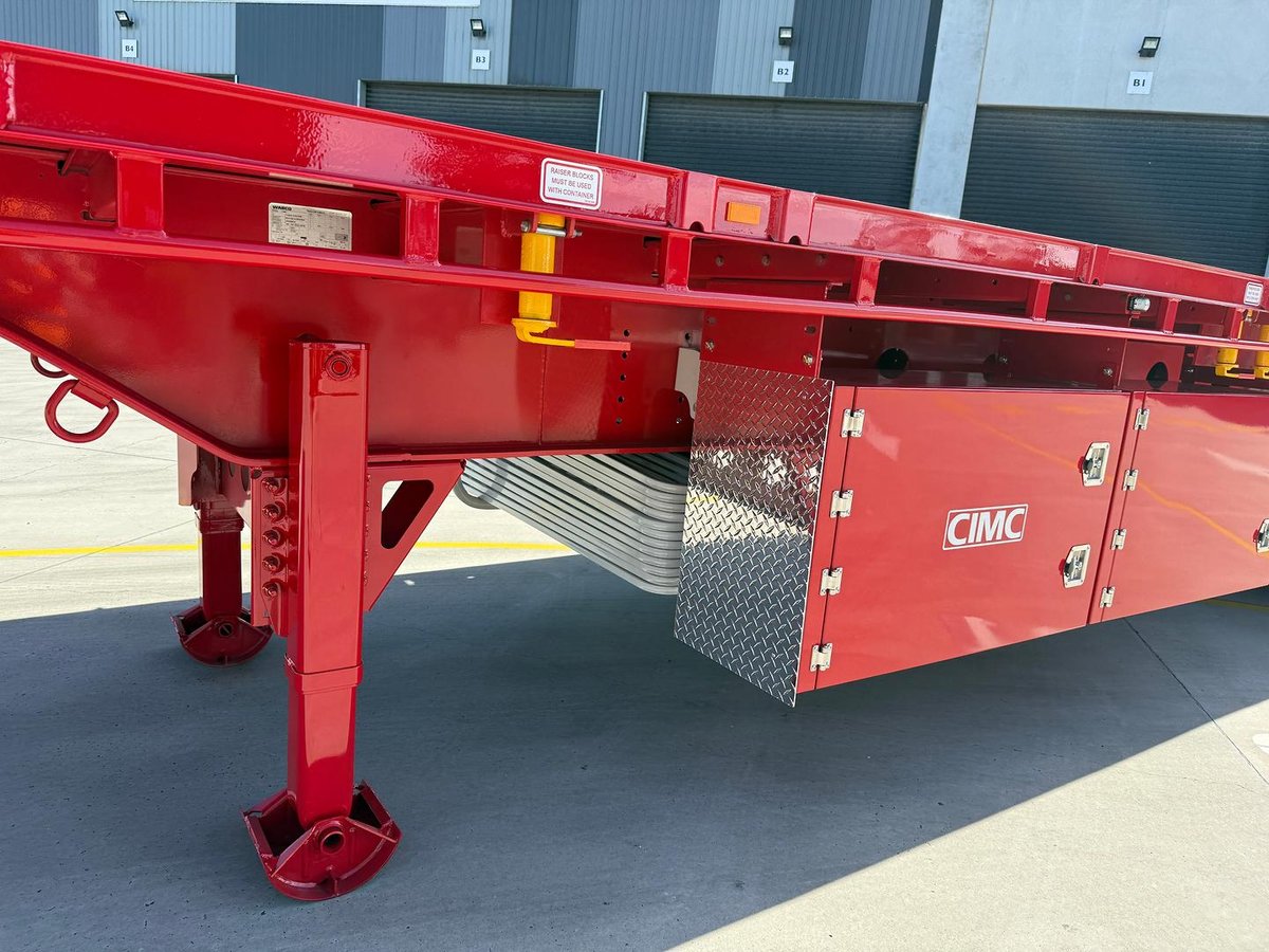 2026 CIMC 45' Flat Top With Twist Locks image 18