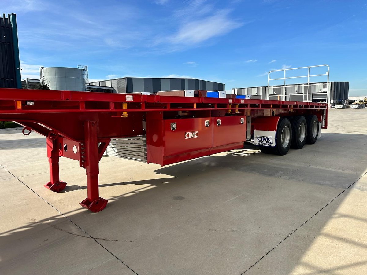 2026 CIMC 34 Pallet Flat Top Bdouble image 20