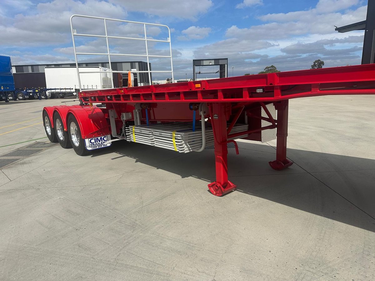 2026 CIMC 34 Pallet Flat Top Bdouble image 19