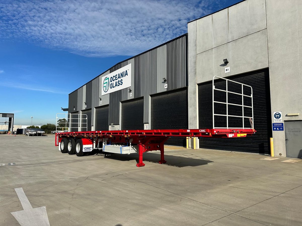 2026 CIMC 34 Pallet Flat Deck B-Double image 3