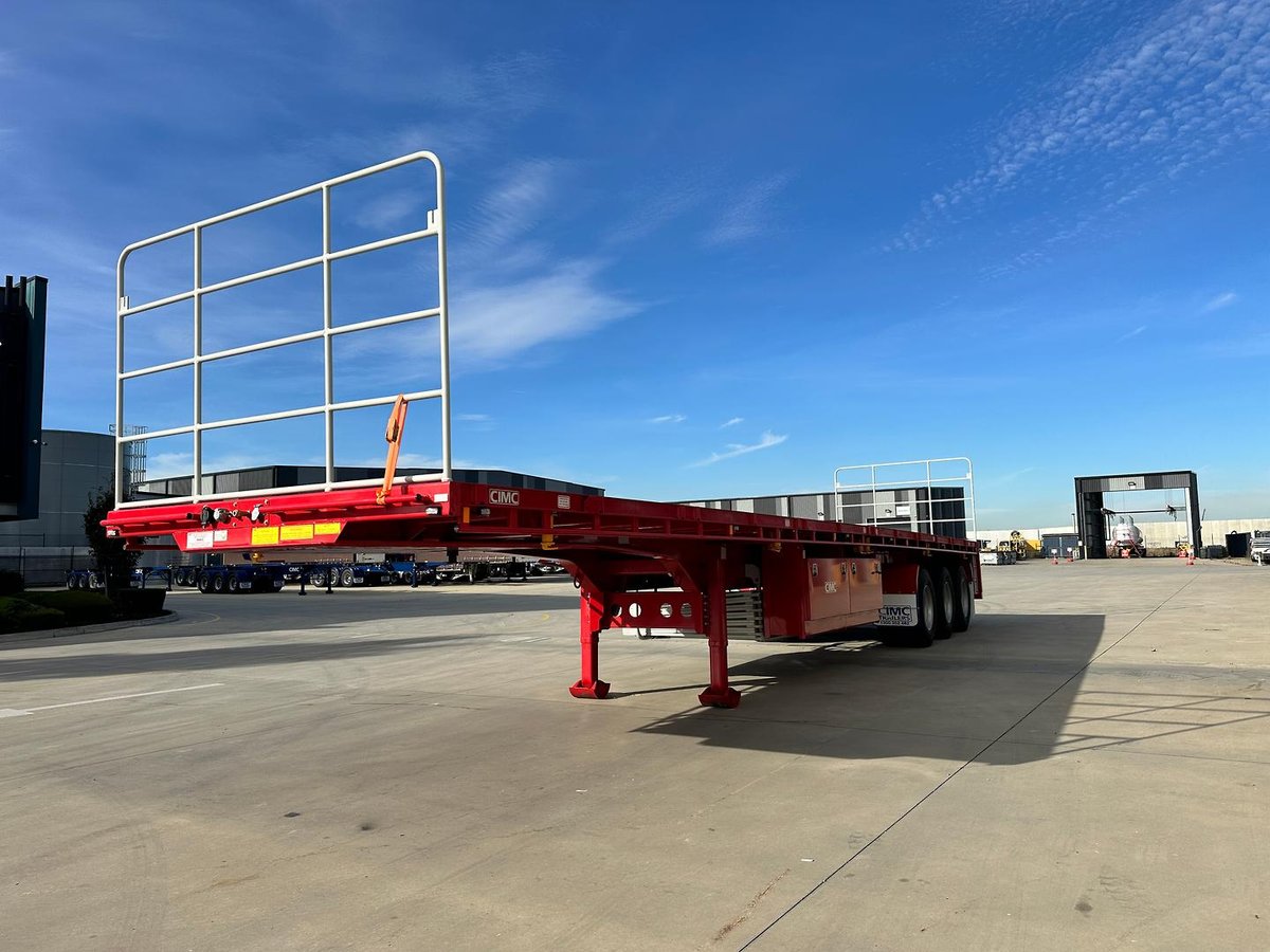 2026 CIMC 34 Pallet Flat Deck B-Double image 8