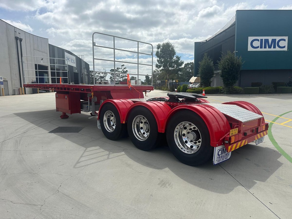 2026 CIMC 34 Pallet Flat Deck B-Double image 6