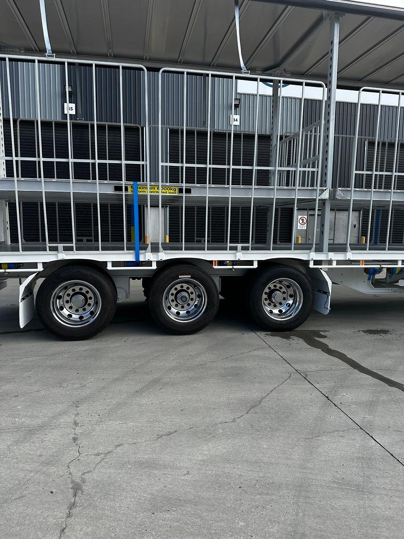 2026 Cimc 34 Pallet Drop Deck Mezz Curtainsider B Double image 14
