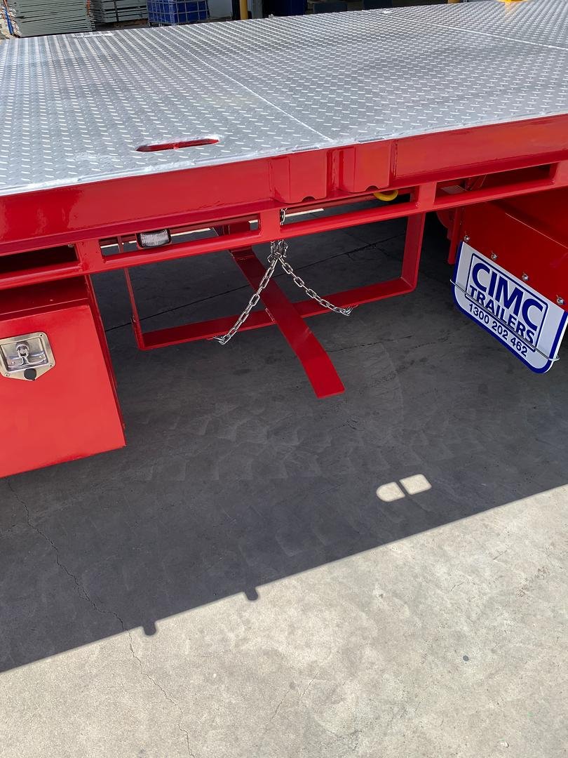 2026 CIMC 45' / 13.73M Drop Deck Flat Top (Roadtrain Prov) image 7
