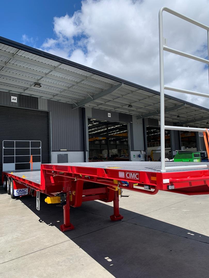 2026 CIMC 45' / 13.73M Drop Deck Flat Top (Roadtrain Prov) image 10