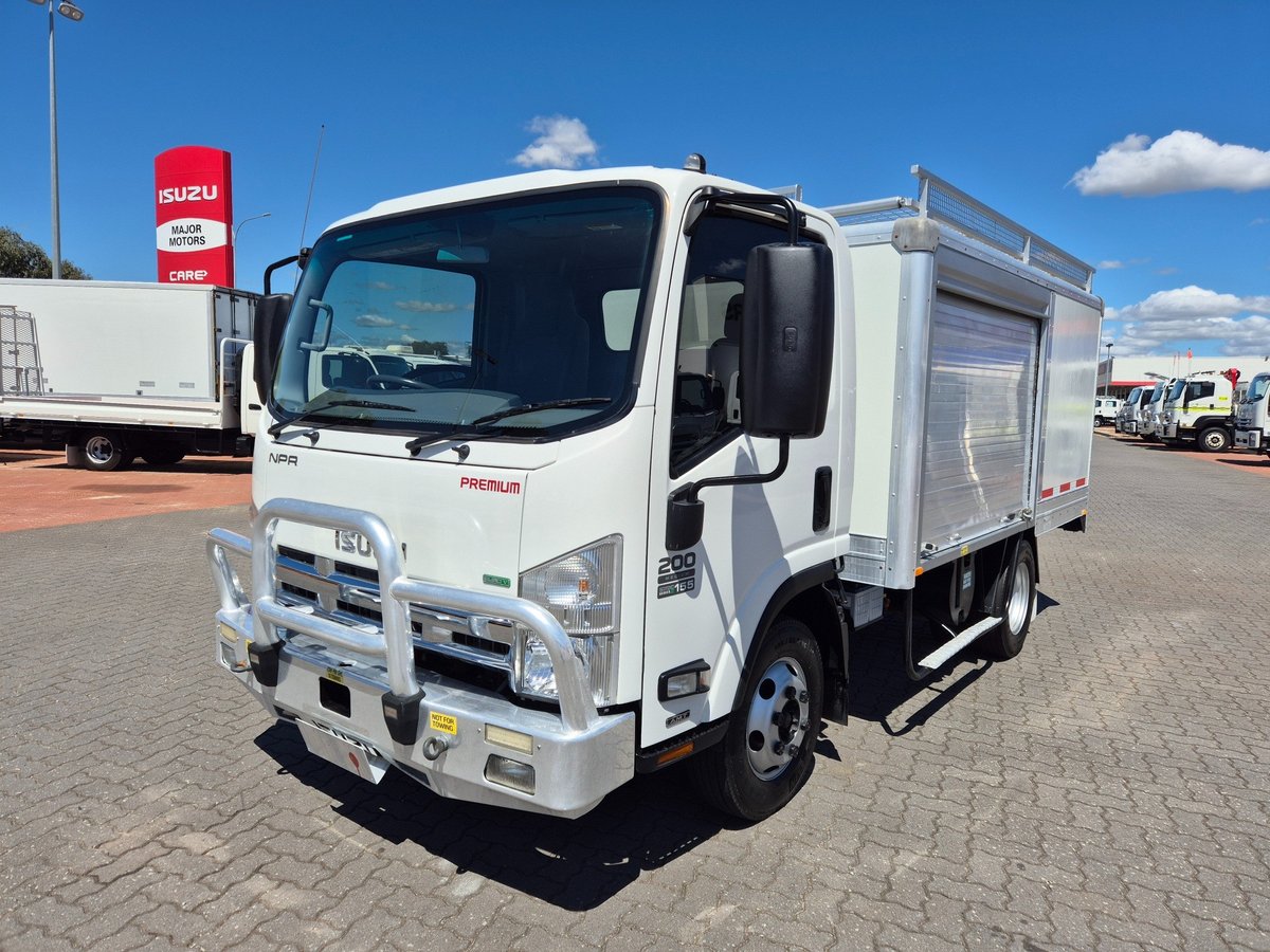 2014 Isuzu Trucks Npr200 Car License A.m.t Service Body image 6