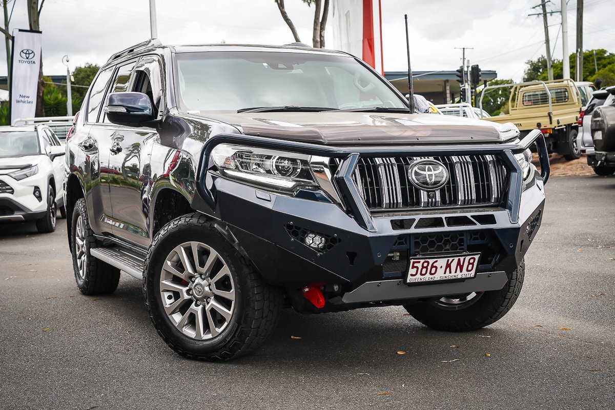 2021 Toyota PRADO VX For Sale in Booval, QLD (Black) | Llewellyn Toyota