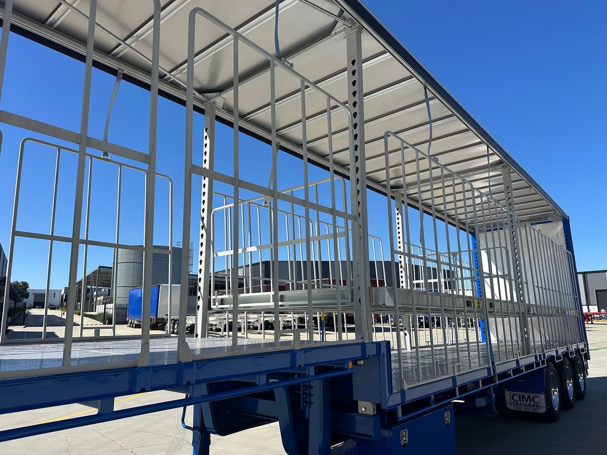 2026 CIMC 34 Pallet Double Drop Deck B Double Mezzanine image 3