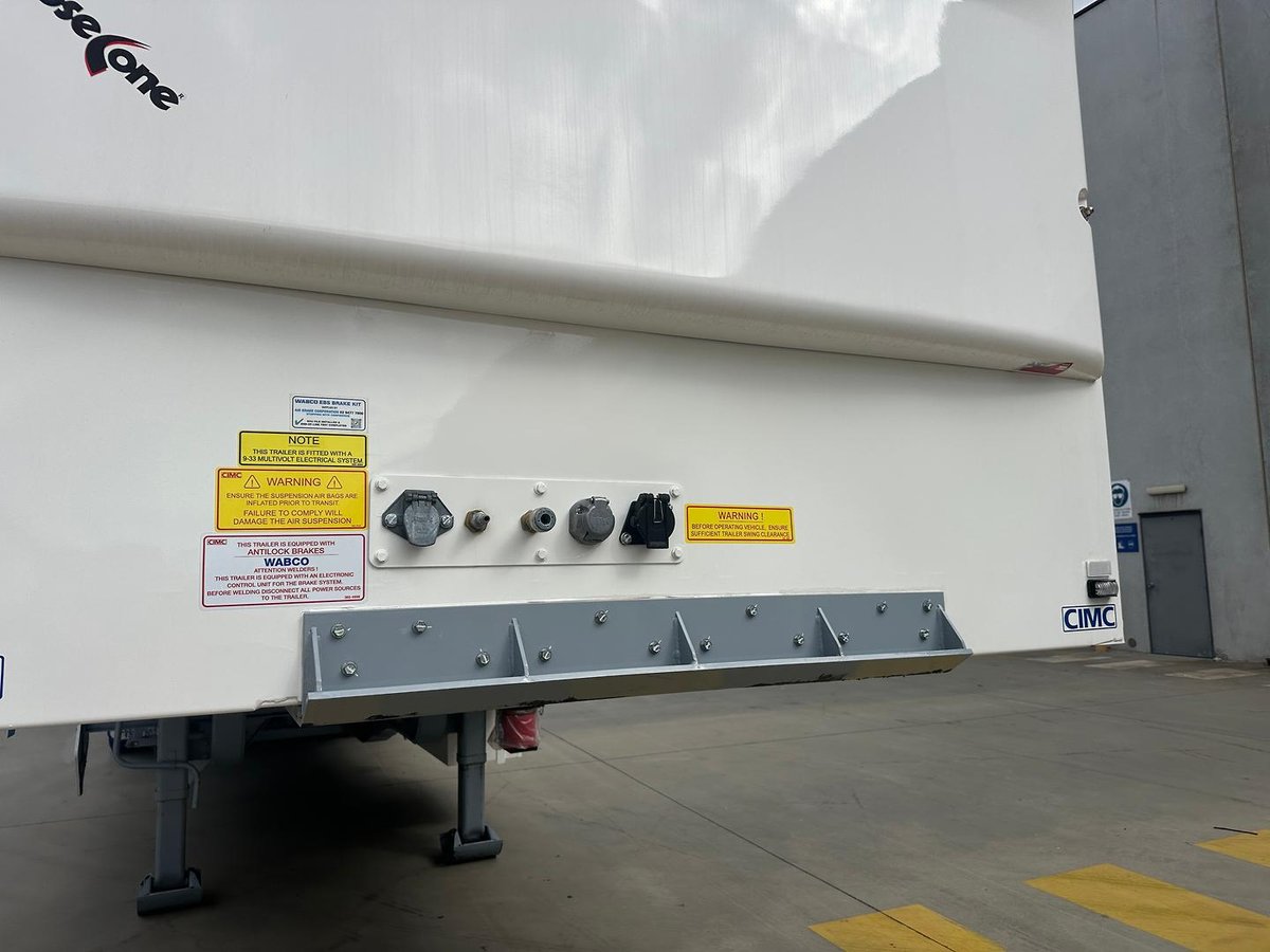 2025 CIMC 34 Pallet Drop Deck Mezzanine B Double Curtainsider image 5