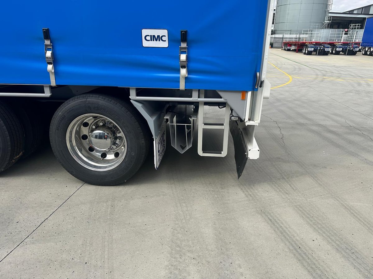 2025 CIMC 34 Pallet Drop Deck Mezzanine B Double Curtainsider image 15