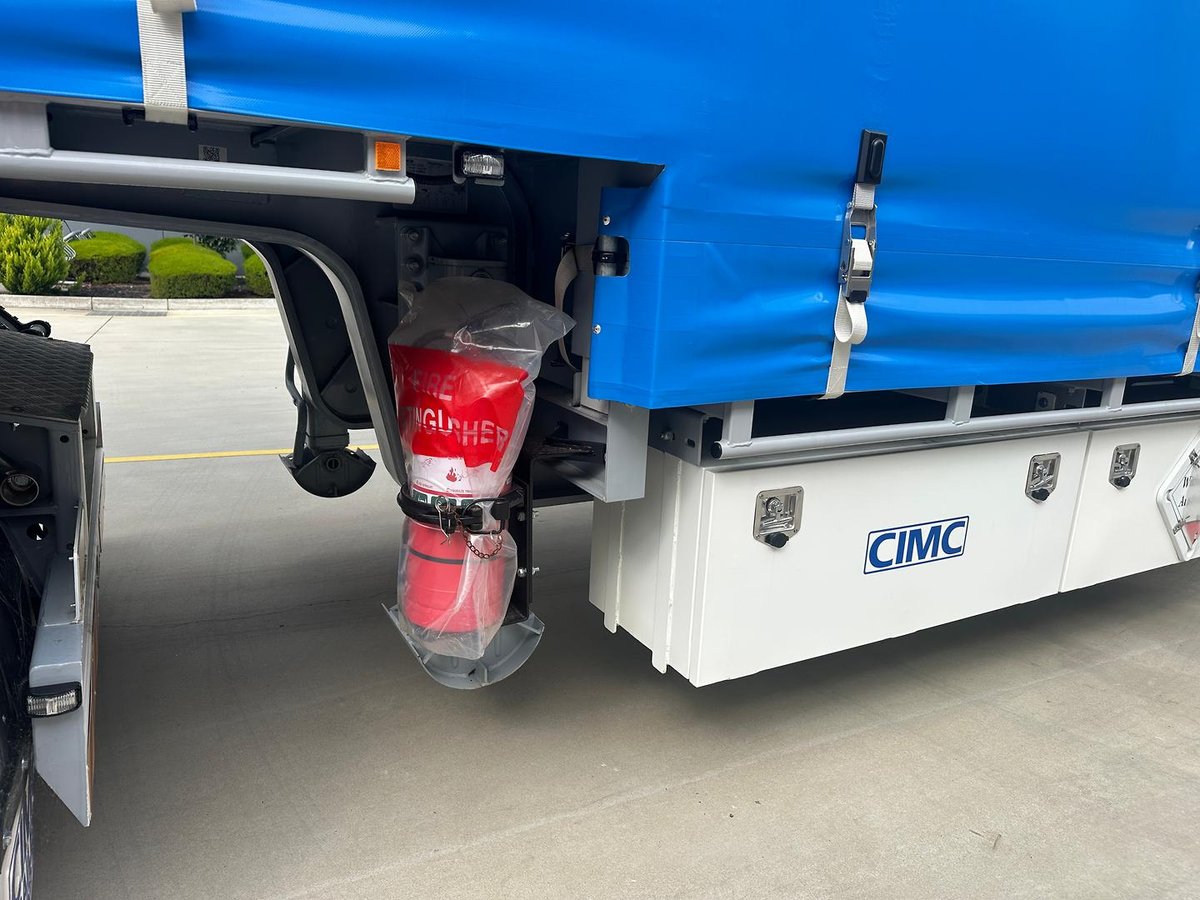 2025 CIMC 34 Pallet Drop Deck Mezzanine B Double Curtainsider image 17