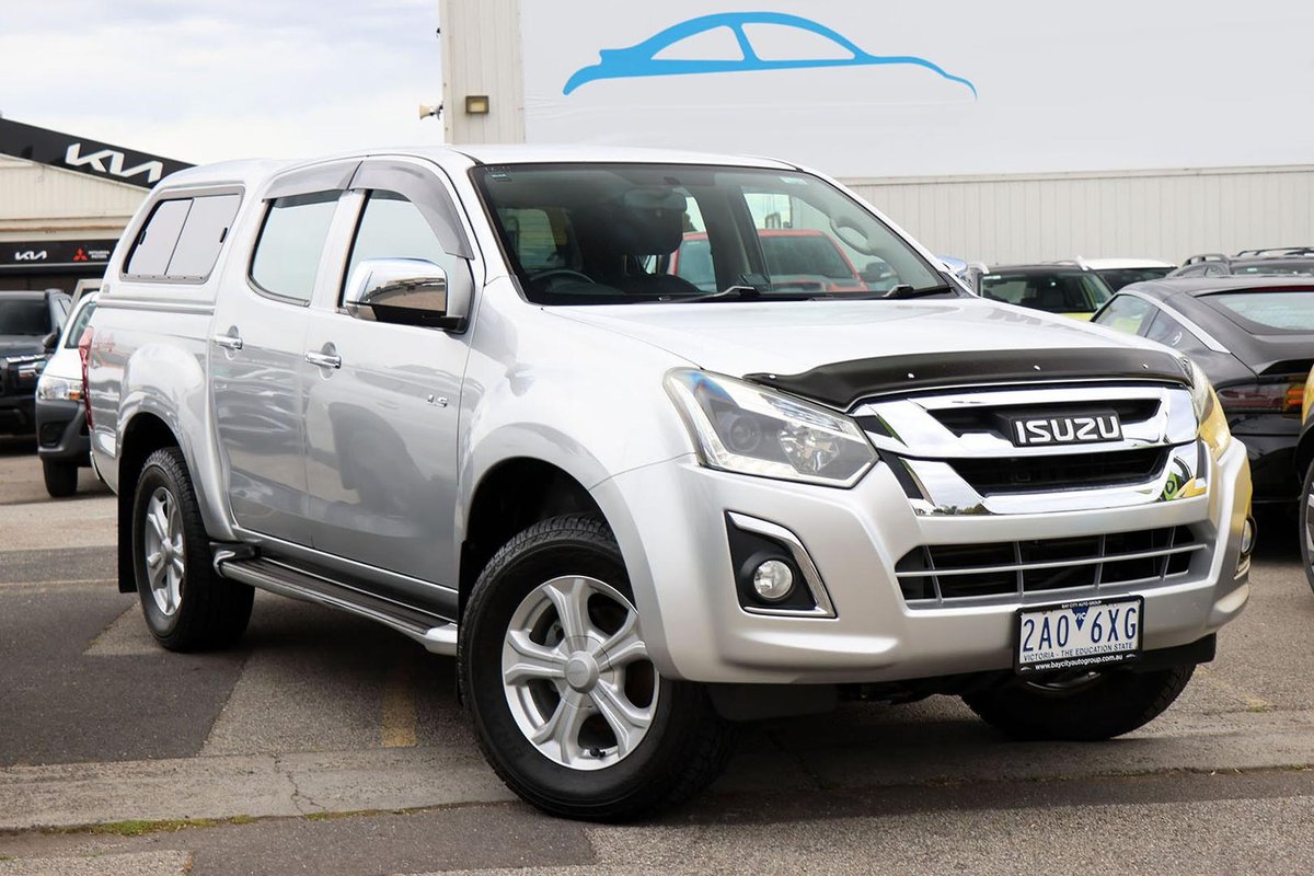 2018 Isuzu D-MAX LS-U MY18 4X4 Dual Range Titanium Silver