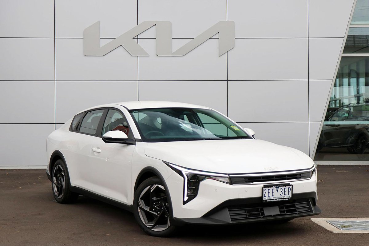 2025 Kia K4 Sport+ CL4m MY25 Snow White Pearl