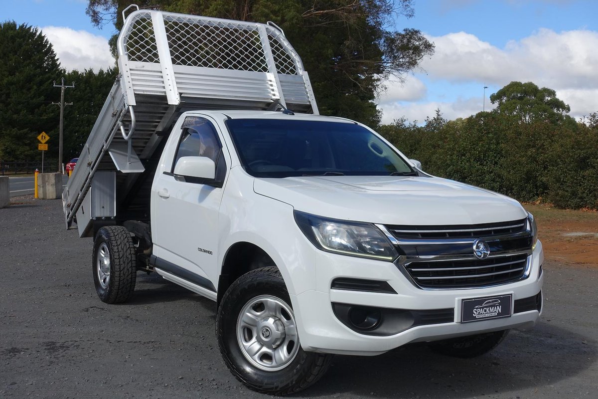 2017 Holden Colorado LS RG MY18 4x2 Summit White