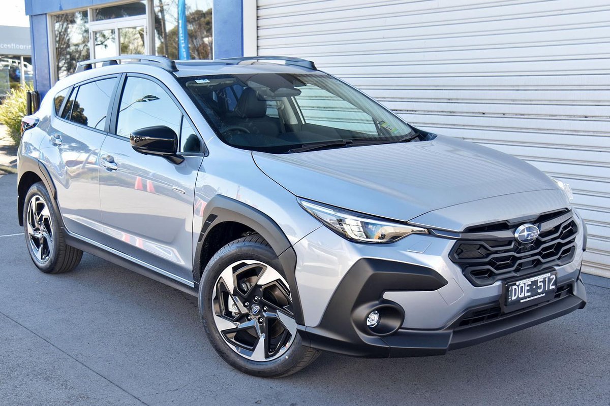 2025 Subaru Crosstrek Hybrid S G6X MY24 AWD Ice Silver