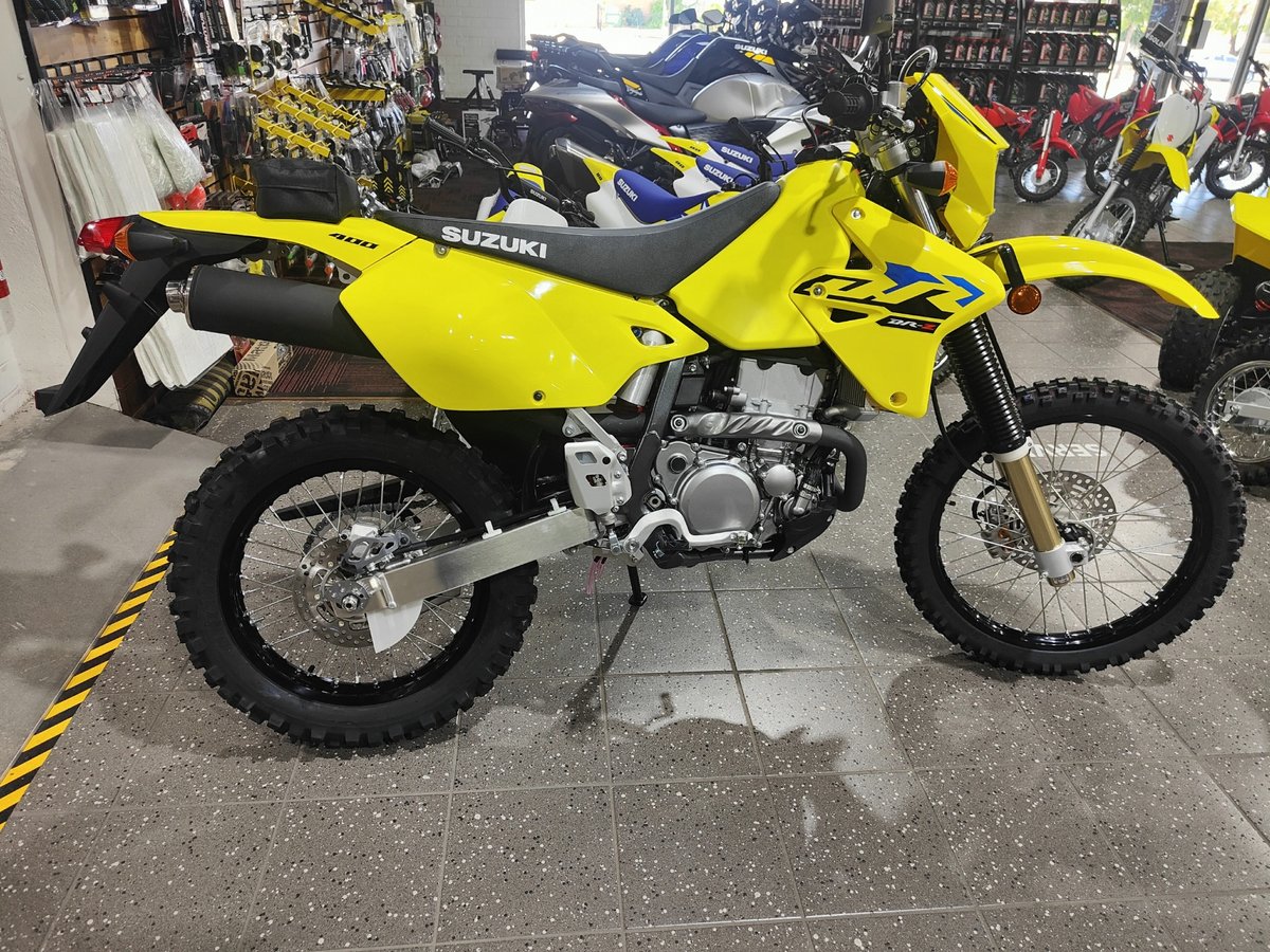 2025 SUZUKI DR-Z400E DUAL PURPOSE YELLOW
