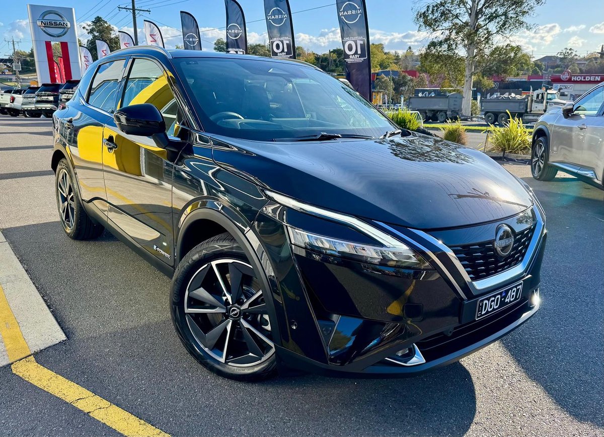 2024 Nissan QASHQAI Ti e-POWER J12 MY24 Pearl Black