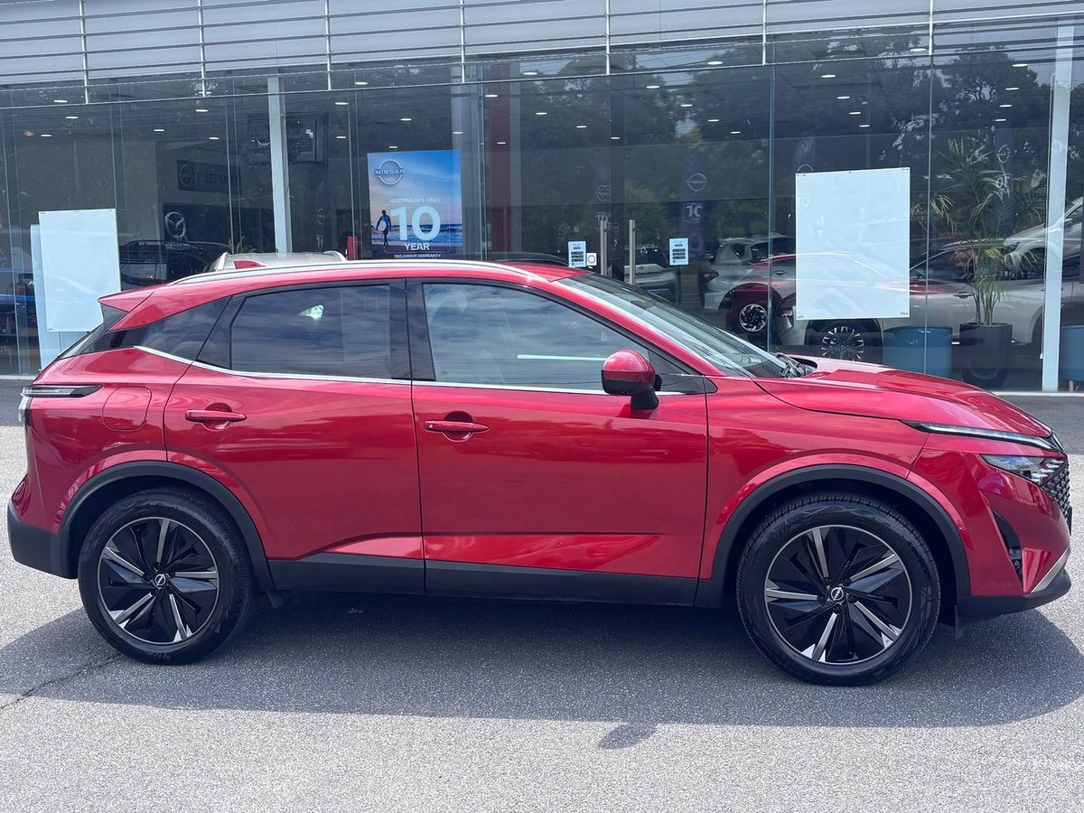 2025 Nissan QASHQAI Ti J12 MY25 Fuji Sunset Red