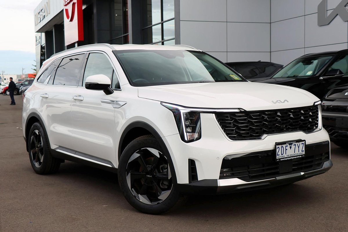 2025 Kia Sorento Sport+ MQ4 PE MY25 AWD Snow White Pearl