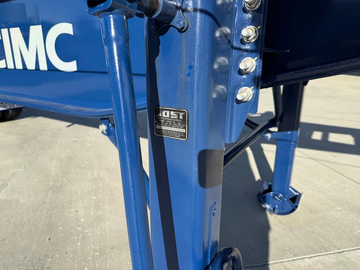 2026 CIMC 40' Standard Skel With 3 Way Twistlocks image 23