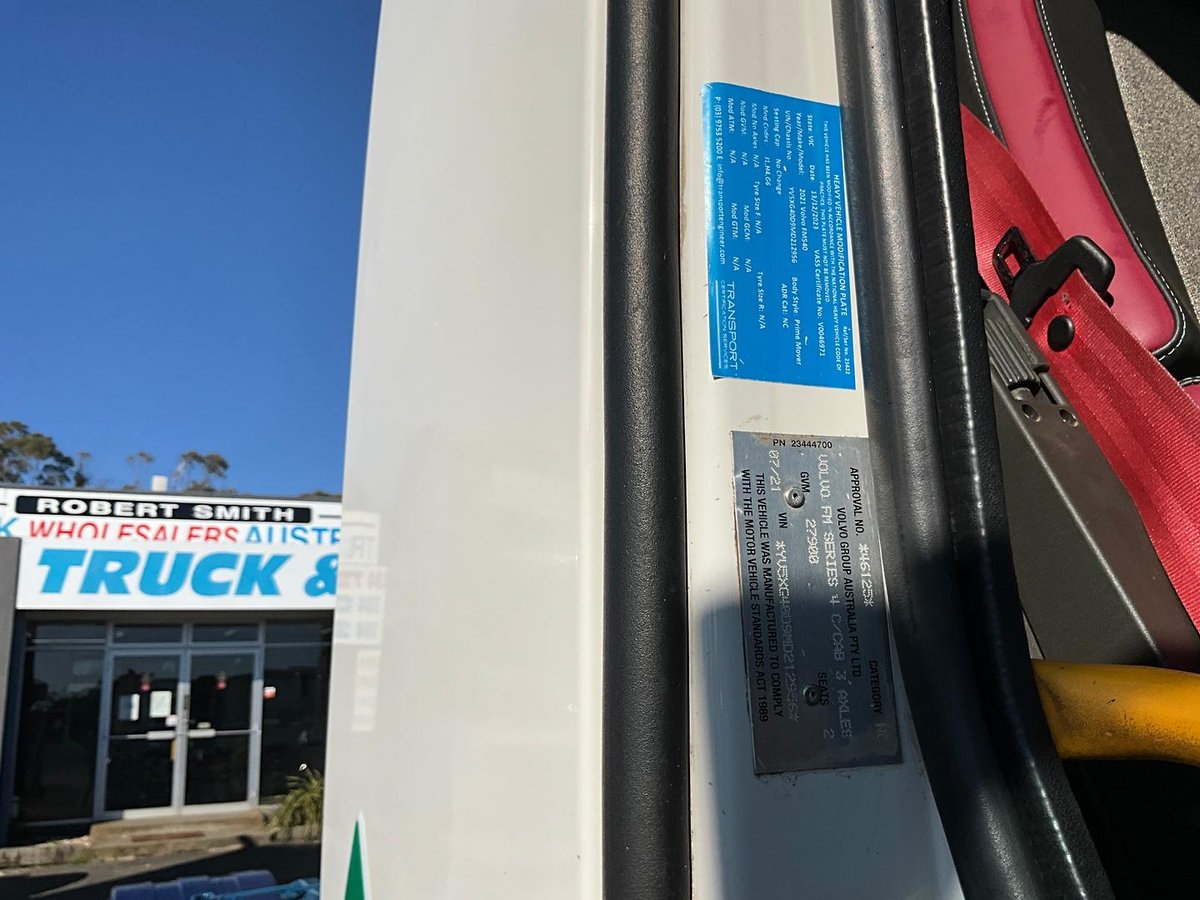 2021 Volvo Fm540 Day Cab Only 533000Klm Volvo Hist $154100+Gst See Spec 9/2021 VOLVO FM540 DAY CAB image 27