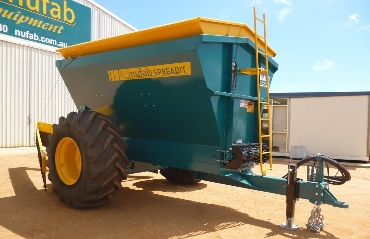 0 Nufab 22m³ Single Axle Spreader