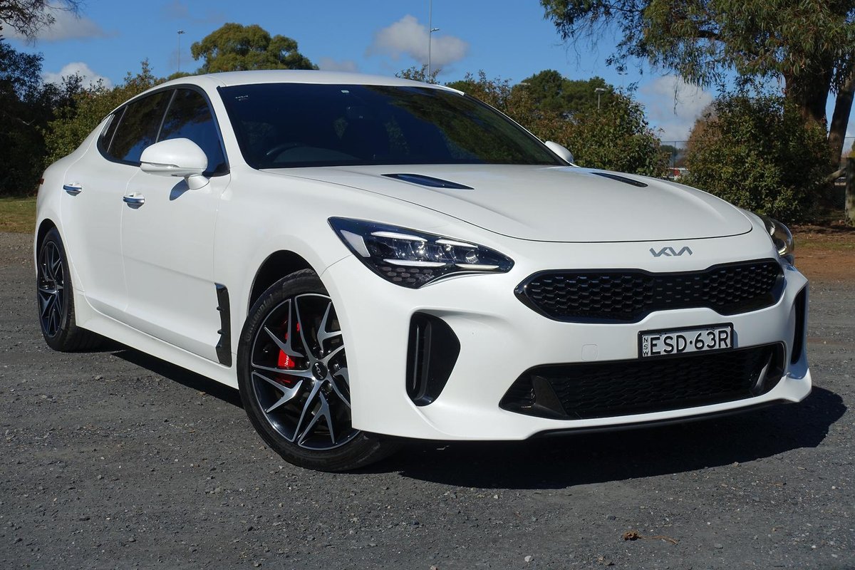2021 Kia Stinger 330S CK MY22 Snow White Pearl