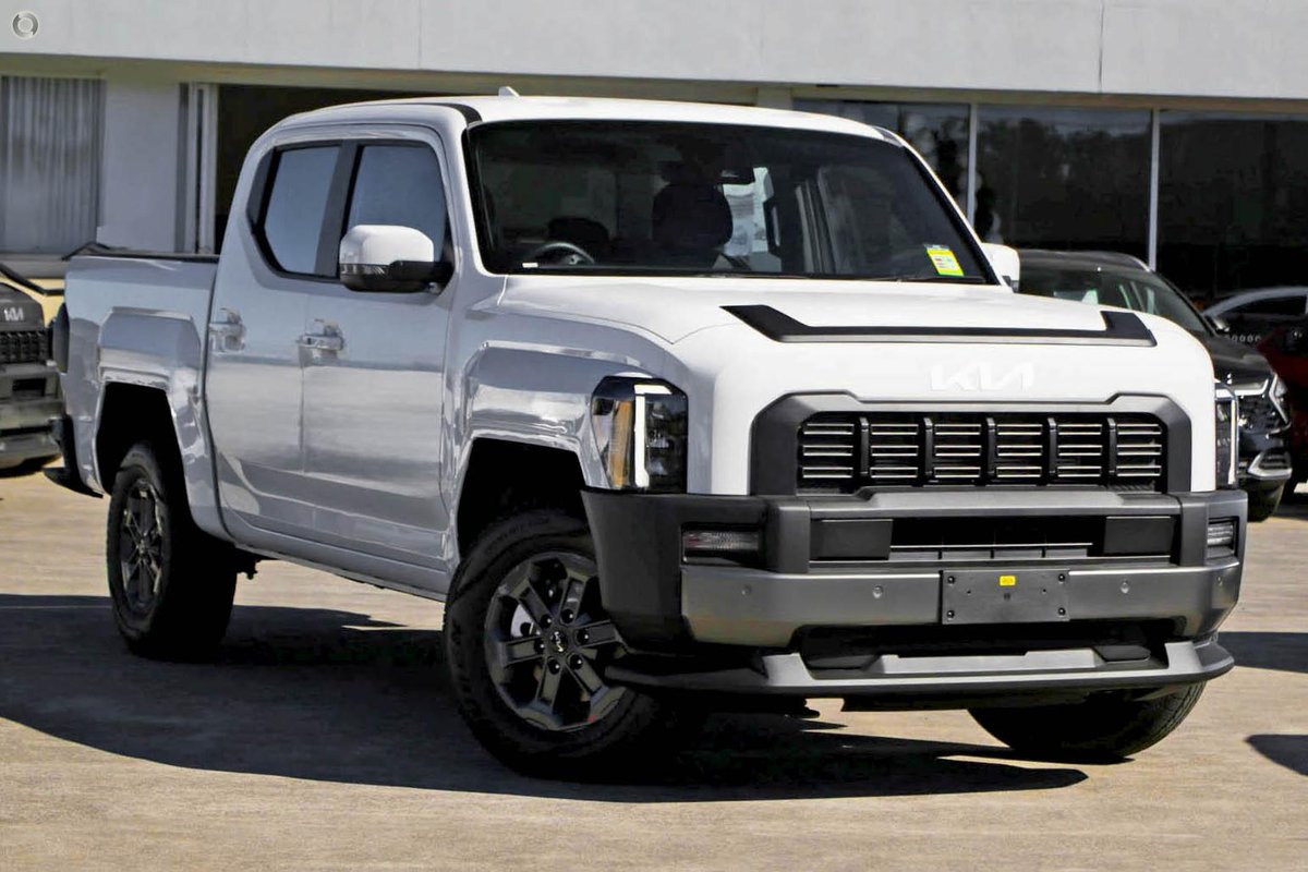 2025 Kia Tasman SX TK MY26 4X4 Dual Range Clear White