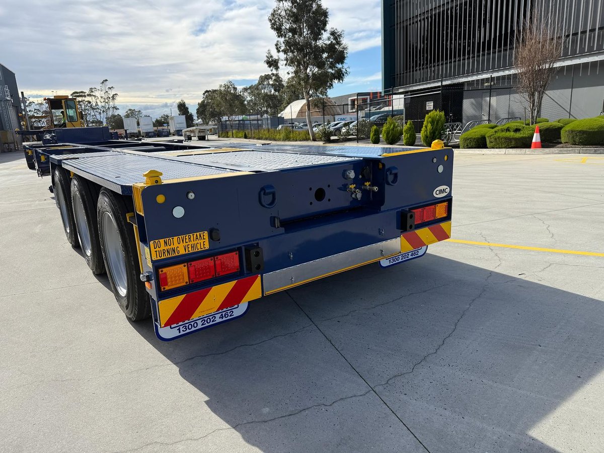 2025 CIMC 40' Drop Deck Skeletal image 15