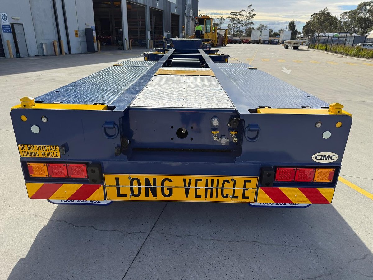 2025 CIMC 40' Drop Deck Skeletal image 17