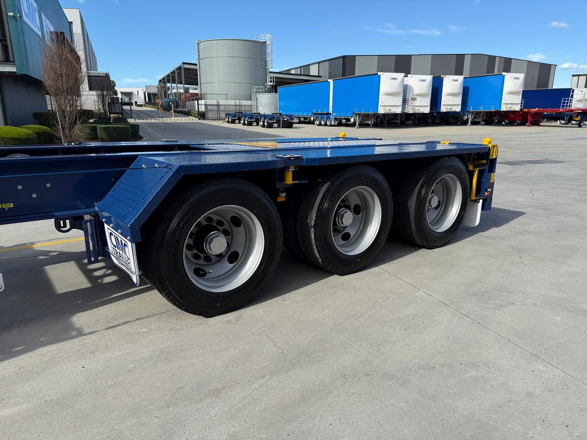 2025 CIMC 40' Drop Deck Skeletal image 13