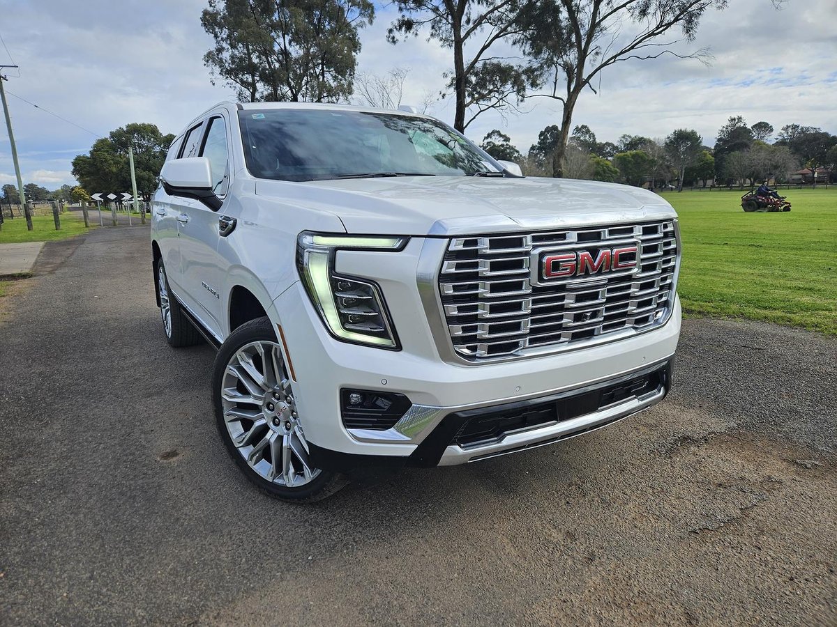 2025 GMC Yukon Denali T1 MY25 4X4 Dual Range White Frost Tricoat