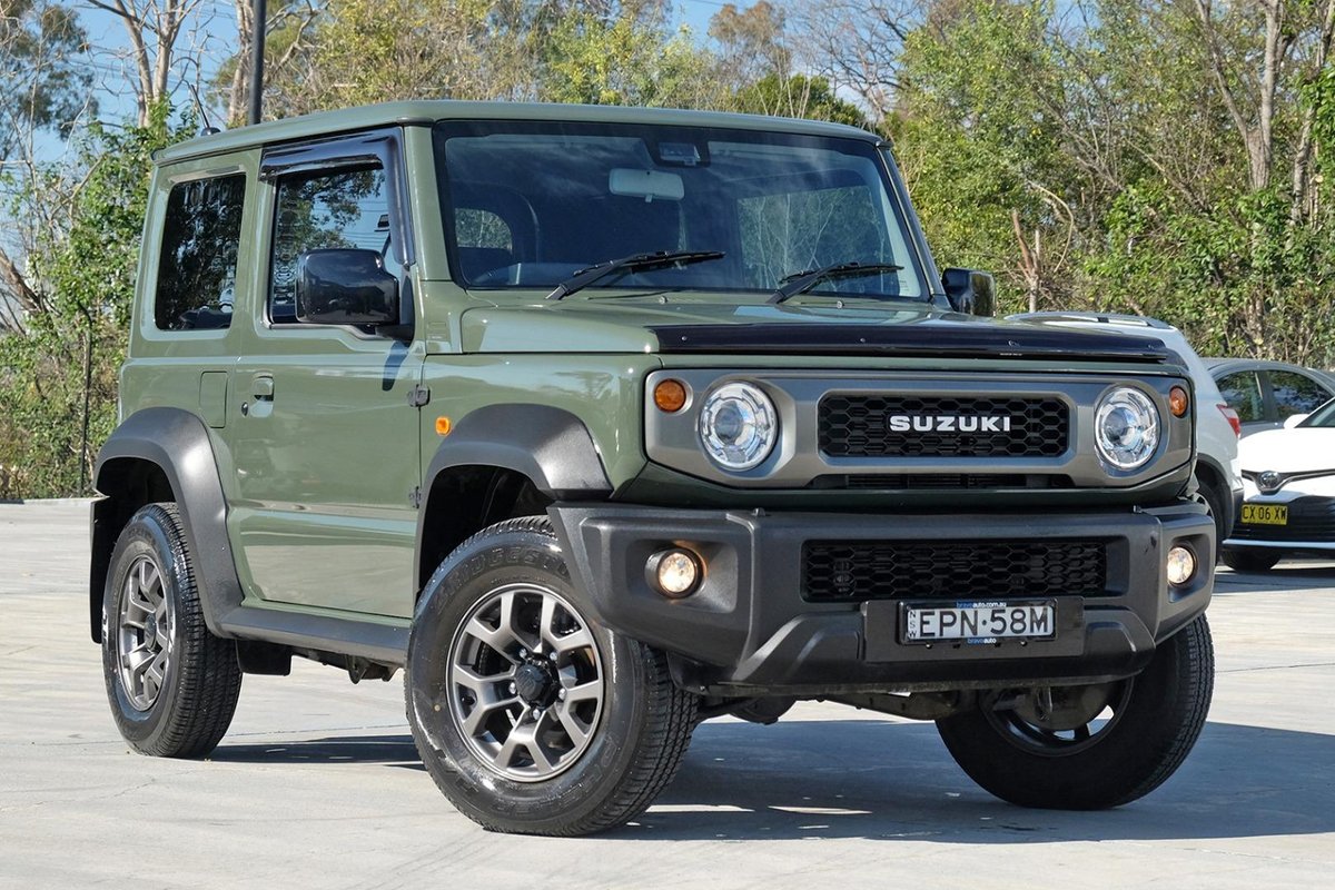 2020 Suzuki Jimny GJ 4X4 Dual Range Jungle Green