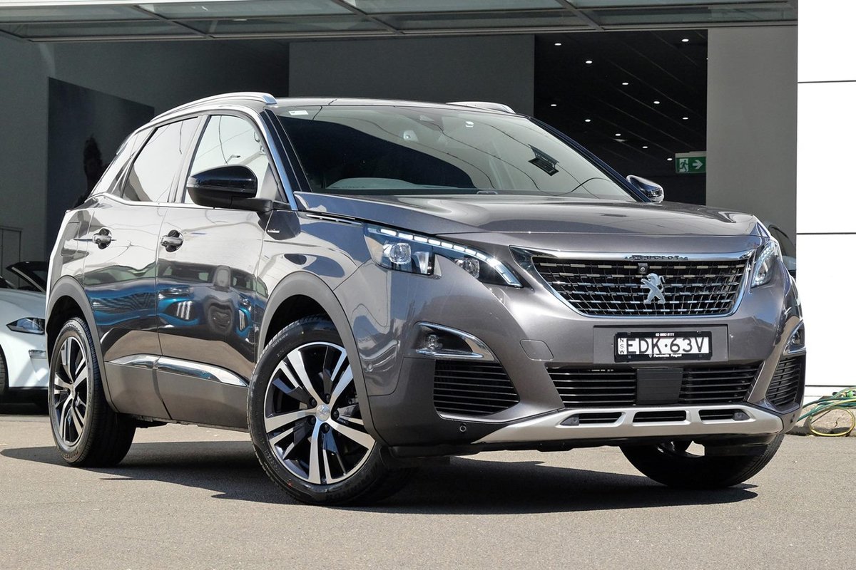 2019 Peugeot 3008 GT Line P84 MY19 Grey